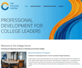 Collegecentre.ca(The College Centre) Screenshot