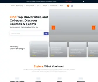 Collegechalo.com(Explore Top Universities in India and Top Institutes in College Chalo in 2022) Screenshot