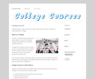 Collegecourses.co.za(College Courses) Screenshot