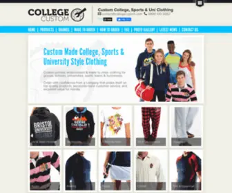 Collegecustom.com(College Custom) Screenshot