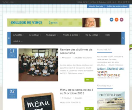 Collegedevinci.com(Collegedevinci) Screenshot