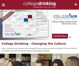 Collegedrinkingprevention.gov(College Drinking) Screenshot