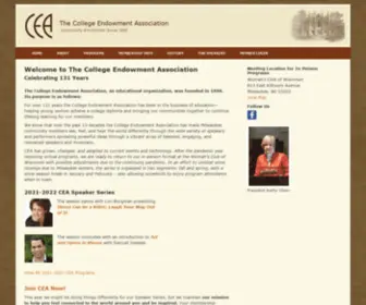 Collegeendowment.org(The College Endowment Association) Screenshot