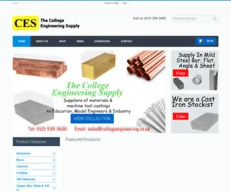 Collegeengineering.co.uk(College Engineering Supply) Screenshot