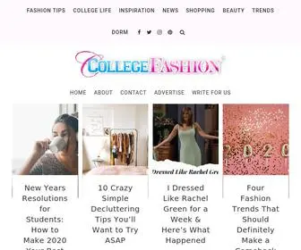 Collegefashion.net(College Fashion) Screenshot