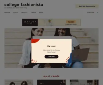 Collegefashionista.com(College Fashionista) Screenshot
