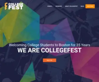 Collegefest.com(Home) Screenshot