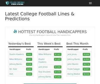 Collegefootballfreepicks.com(College Football Free Picks) Screenshot