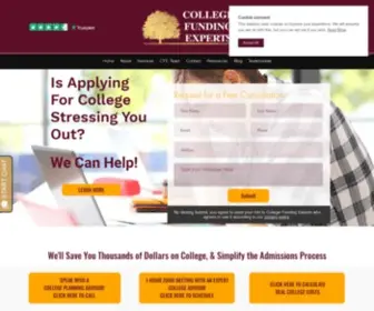 Collegefundingexperts.com(Financial Aid Advisors) Screenshot