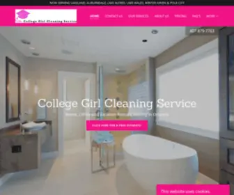 Collegegirlcleaningservice.com(Cleaning Service Orlando) Screenshot