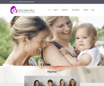 Collegehillobgyn.com(College Hill Obstetrics and Gynecology) Screenshot