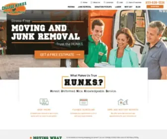 Collegehunkshaulingjunk.com(College HUNKS Hauling Junk & Moving) Screenshot