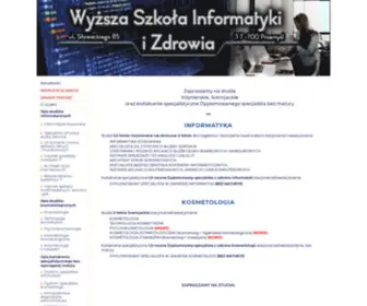 Collegeinfo.eu(WSIiZ Przemyśl) Screenshot