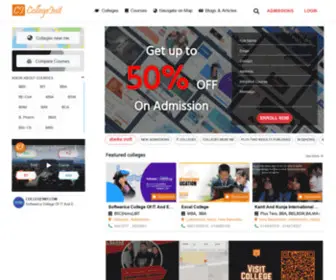 Collegeinit.com(Colleges By Courses) Screenshot