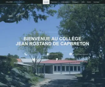 Collegejeanrostandcapbreton.fr Screenshot
