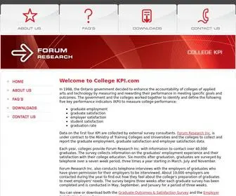 Collegekpi.com(Forum Research) Screenshot