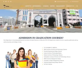 Collegemantri.com(College, Universities & Schools Inforamtion) Screenshot