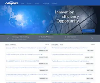 Collegenet.com(Admissions, Scheduling & Virtual Classroom Software) Screenshot