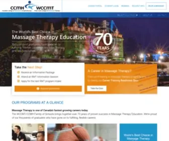 Collegeofmassage.com(WCCMT) Screenshot