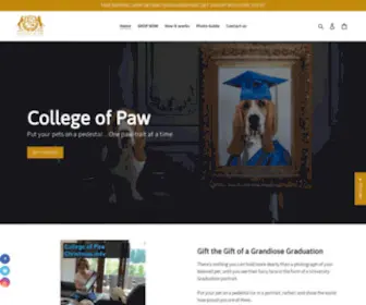 Collegeofpaw.com(College of Paw) Screenshot