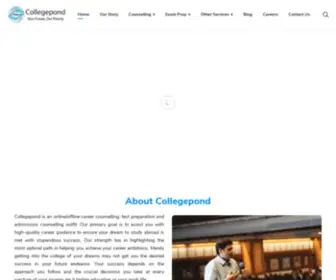 Collegepond.com(Career Guidance CounselorsCollegepond) Screenshot