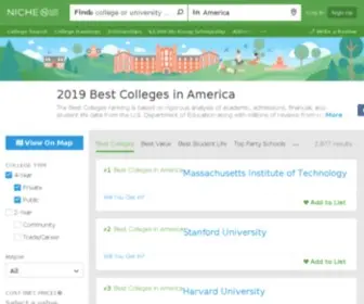 Collegeprowler.com(2021 Best Colleges in America) Screenshot