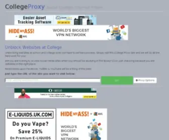 Collegeproxy.net(Proxy) Screenshot
