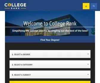 Collegerank.net(College Rank) Screenshot