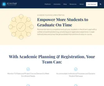 Collegescheduler.com(Civitas Learning) Screenshot