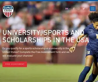 Collegescholarshipsusa.com(College Scholarships USA) Screenshot