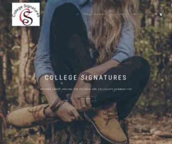 Collegesignatures.com(College Signatures) Screenshot