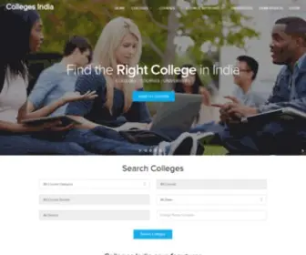 Collegesindia.net(Find Colleges) Screenshot