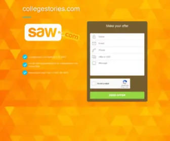 Collegestories.com(Collegestories) Screenshot