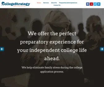 Collegestrategy.com(Private College Counselor) Screenshot