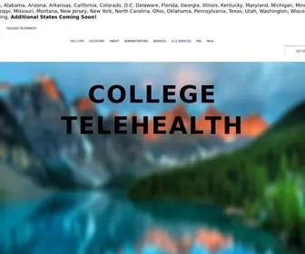 Collegetelehealth.com(Online Student Therapy) Screenshot
