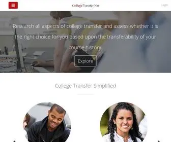 Collegetransfer.net(College Transfer Simplified) Screenshot