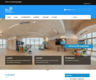 Collegewaregem.be(Sint-Paulusschool Campus College) Screenshot