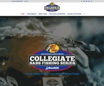 Collegiatebasschampionship.com(Association of Collegiate Anglers) Screenshot