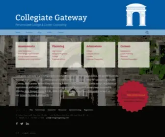 Collegiategateway.com(Collegiate Gateway) Screenshot