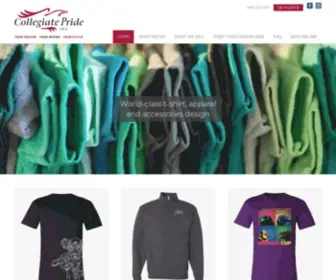 Collegiateprideinc.com(Collegiate Pride) Screenshot