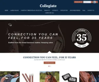 Collegiatesaddlery.com.au(Collegiate Saddles) Screenshot