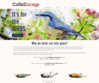 Collidescape.org(Prevent Birds Hitting Windows) Screenshot