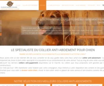 Collier-Antiaboiement.fr(COLLIER ANTI) Screenshot