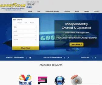 Colliergoodyear.com(Collier Goodyear Car Care Center) Screenshot