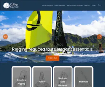 Colligomarine.com(Marine®) Screenshot