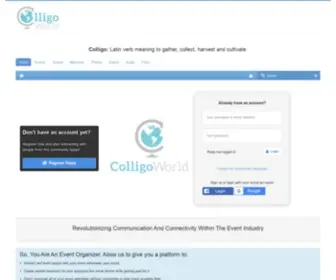Colligoworld.com(Colligo world) Screenshot