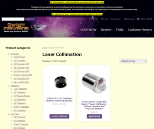 Collimator.com(HG Collimator) Screenshot