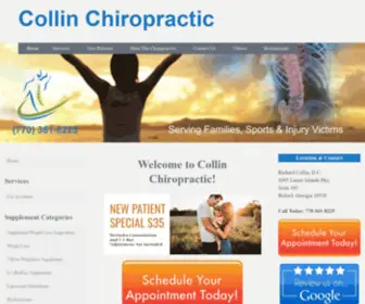 Collinchiropractic.com(Collin Chiropractic) Screenshot