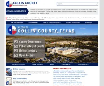 Collincountytx.gov(Collin County) Screenshot