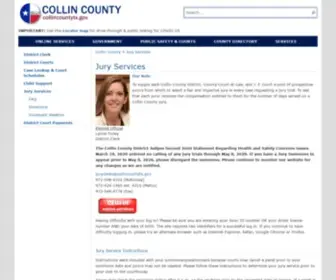 Collinjuror.org(Jury Services) Screenshot
